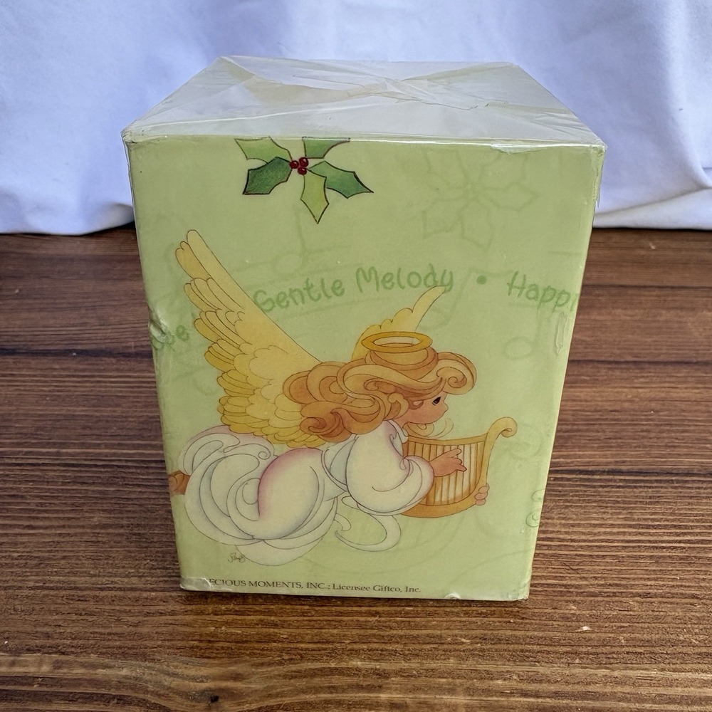 Vintage Precious Moments Christmas Angel Candle Sealed Holiday Collectible - Picture 5 of 10